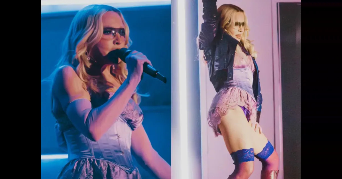 Культовое возвращение: 67-летняя Мадонна в белье и чулках зажгла на фестивале Coachella