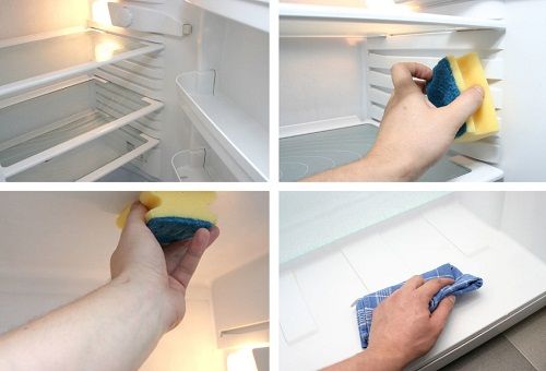 как устранить запах рыбы с холодильника
