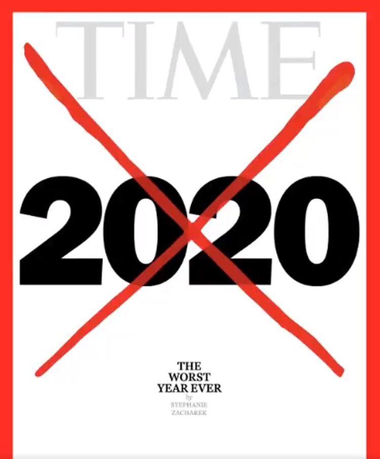 Журнал Time назвал 2020-й худшим годом в истории. Фото: кадр из видео Time в Twitter