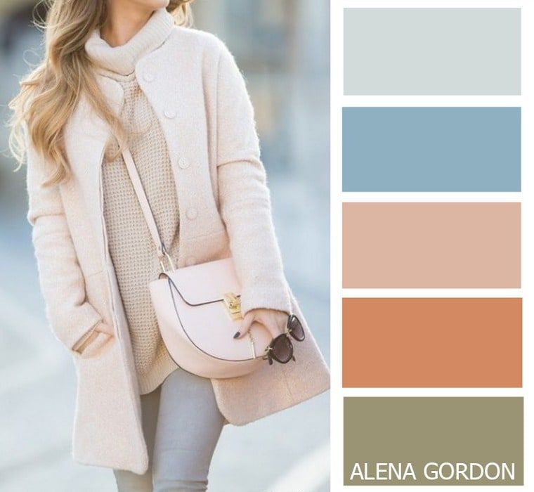 Нежные весенние сочетания в одежде 