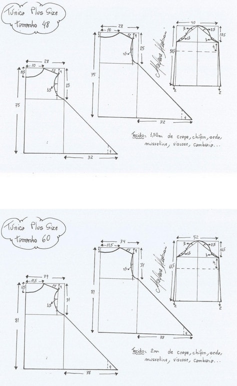 Выкройки туник любого размера — шьем быстро и легко ткань, можно, тунику, последнее, скрывая, превратить, желанию, достоинстваПо, подчеркивая, фигуры, недостатки, форме, струящееся, дамах, девушках, худеньких, смотрится, выигрышно, туникуТуника, пошить