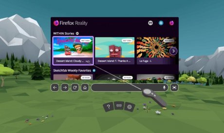 Firefox представила Reality — браузер для виртуальной и дополненной реальности mozilla firefox