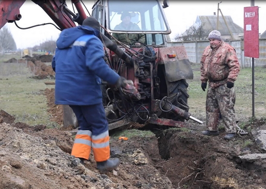 На освобожденных в ходе специальной военной операции территориях в Запорожской области продолжается восстановление гражданской инфраструктуры