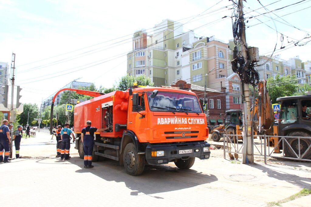 Дорожные работы на месте коммунальной аварии в центре Рязани проведут 24 июня