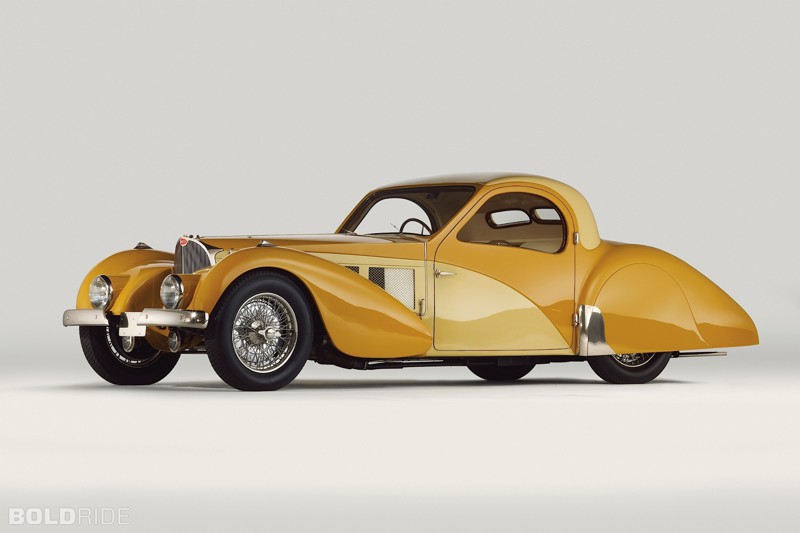 Классика компании Bugatti - Type 57 Type 57, bugatti, олдтаймер, ретро автомобили