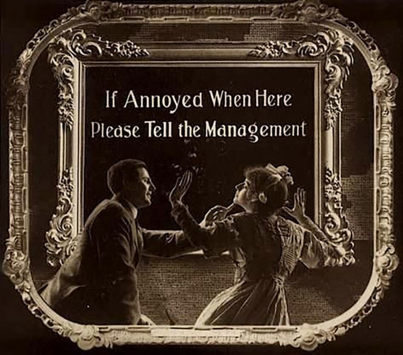 If annoyed when here, please tell the management