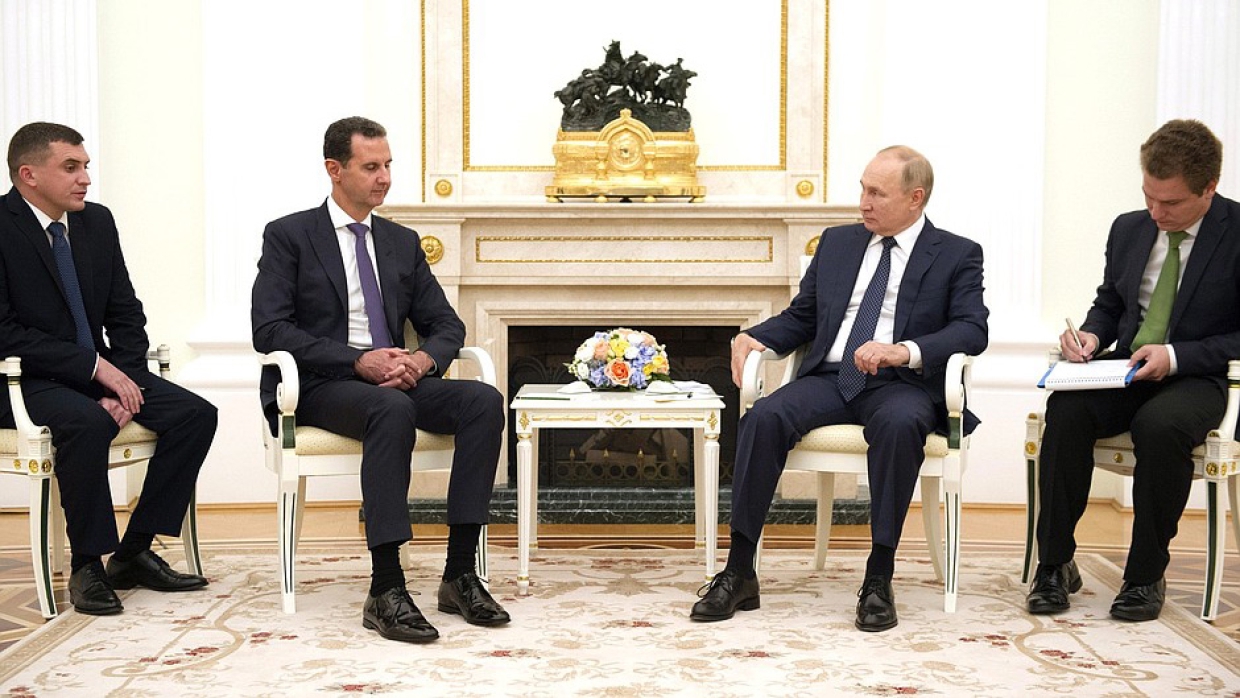 Российско-сирийский диалог: что Владимир Путин и Башар Асад обсудили в Москве 