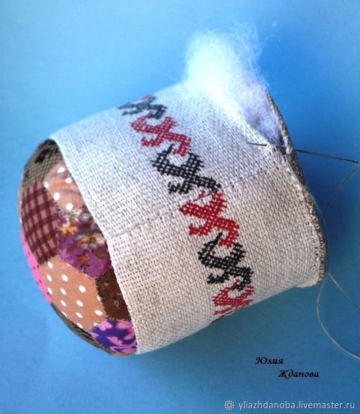 Создаем органайзер для рукодельницы. Два в одном: корзинка + игольница в славянском стиле идеи