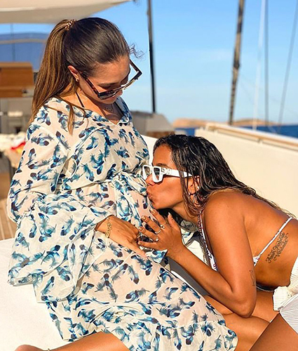 "Танцующий миллионер" Джанлука Вакки отдыхает на яхте в Италии с беременной подругой Звездные пары