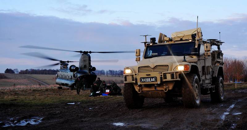 Украина осваивает британские бронеавтомобили Husky TSV оружие
