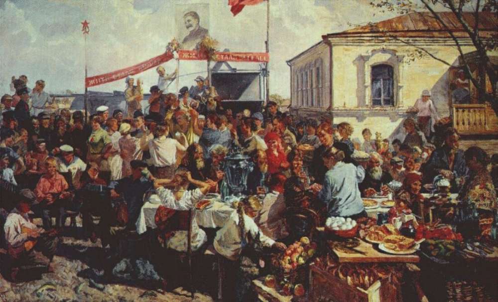 Жизнеутверждающие картины русского художника Пластова