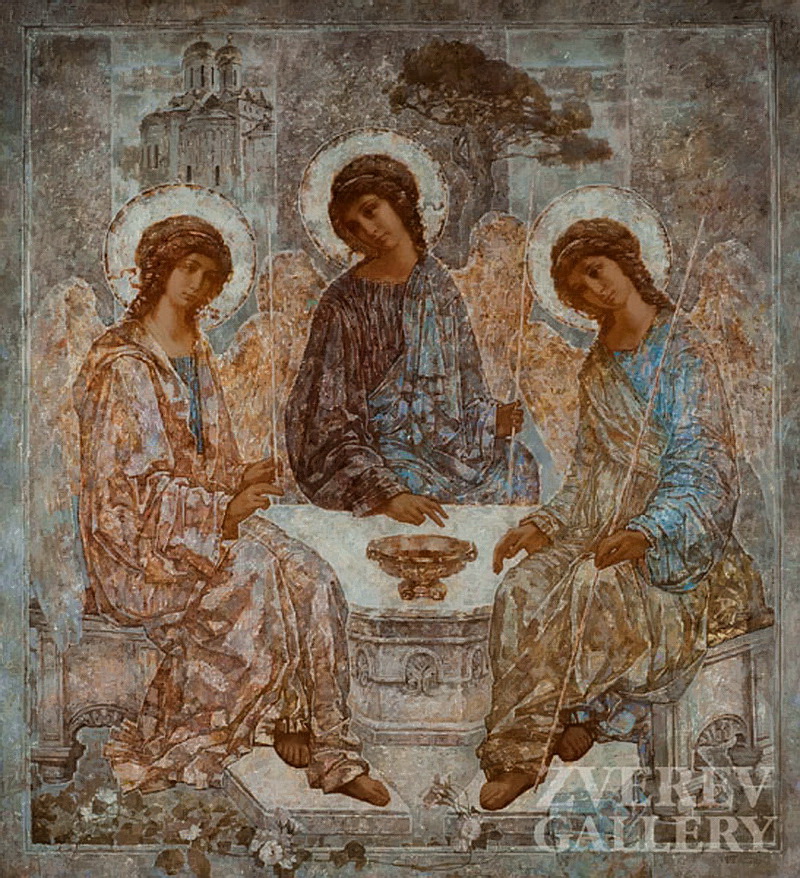 Художник Андрей Гонюков. Серебряный город Художник Андрей Гонюков. Серебряный город Живопись