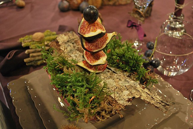 Каштаны, инжир и яблоки: осенняя сервировка стола в стиле французского эко идеи для дома