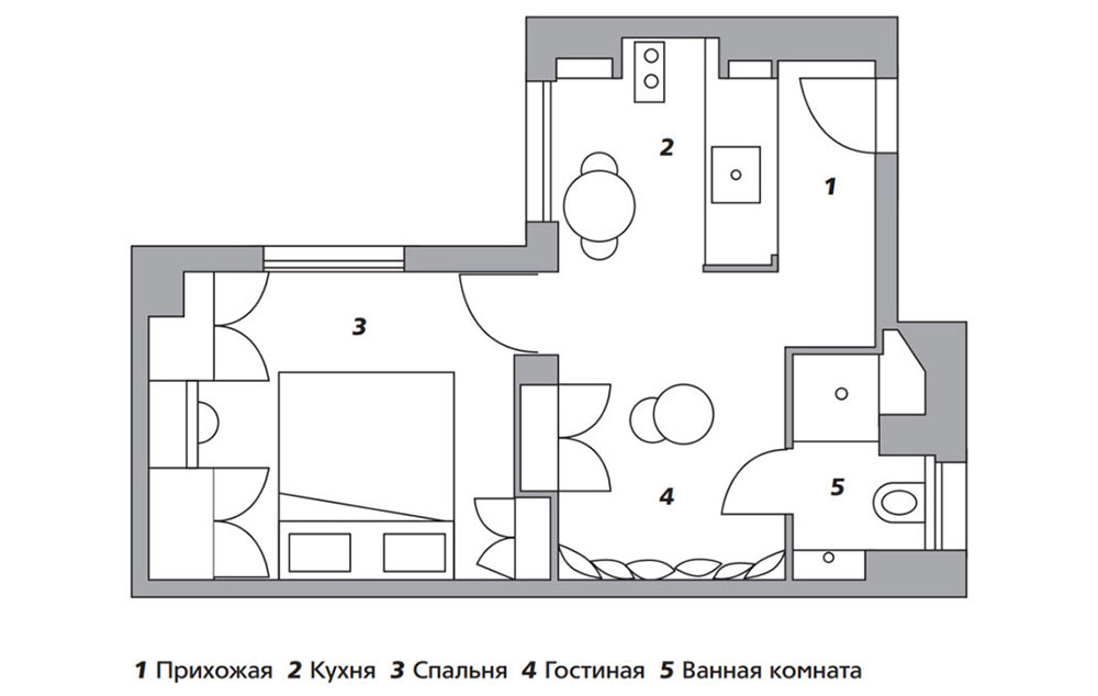 Чудеса компактности: крошечная квартира в Париже (25 кв. м) квартира, всего, проект, проживания, семьи, Барселоны, которая, часто, приезжает, Францию, работе, такой, маленькой, Марианна, площади, виртуозно, спроектировала, функциональные, может, предложить