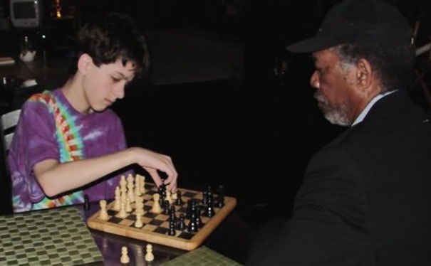 Когда я был 11, я играл в шахматы с Морганом Фриманом