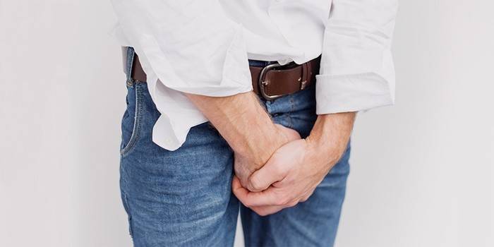 Хронический простатит у мужчины