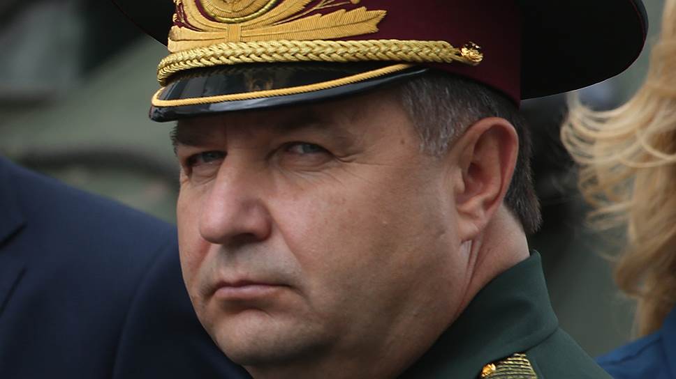 Полторак заявил, что украинская армия насчитывает четверть миллиона вояк, а по стандартам НАТО обучены шесть батальонов