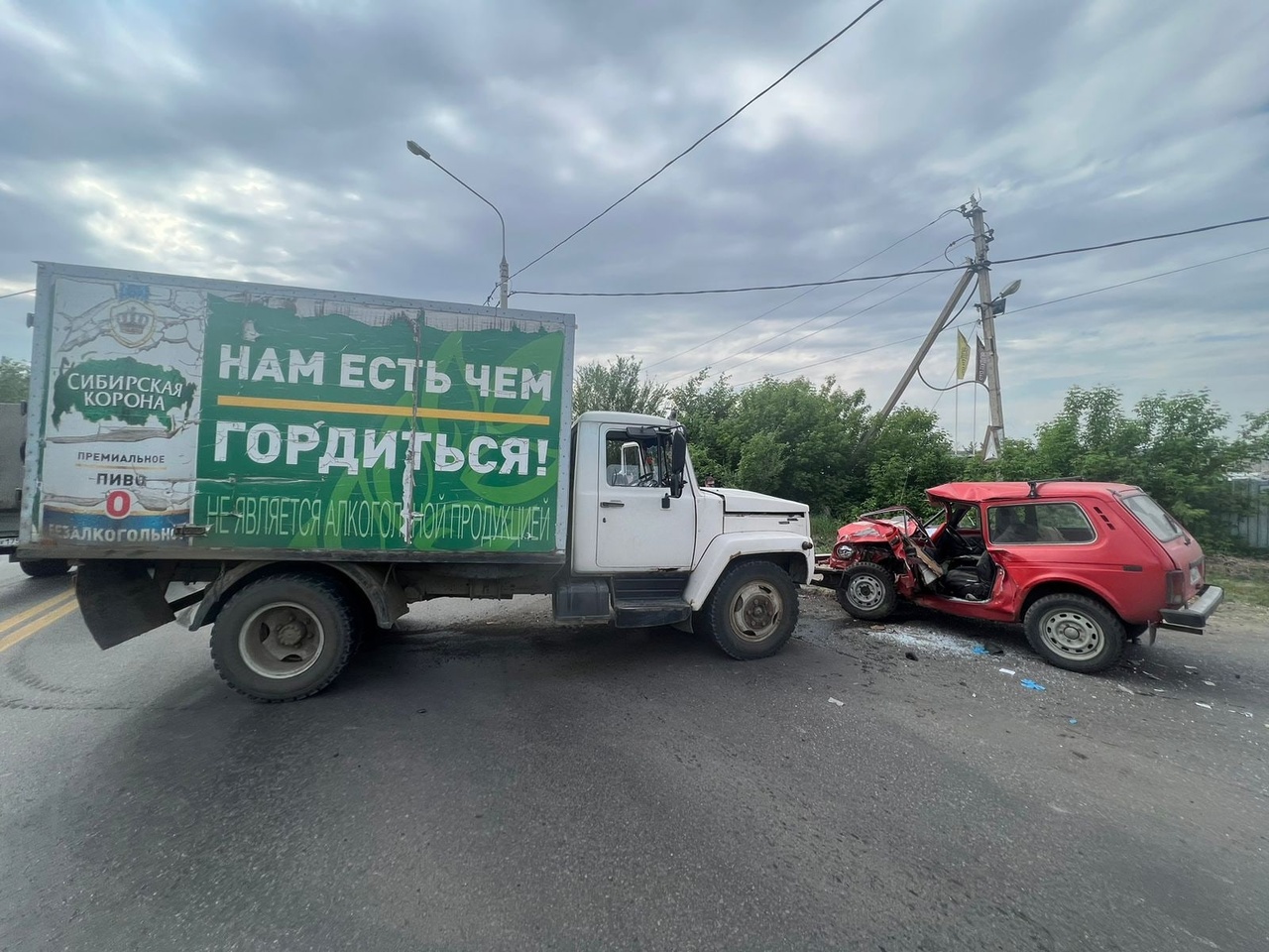 В Магнитогорске в массовом ДТП на улице Вокзальная погиб один из водителей