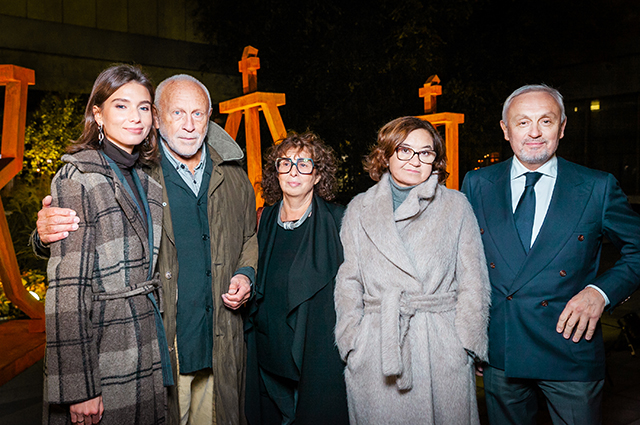 Алена Долецкая, Леонид Парфенов и другие на открытии музея под открытым небом в Новой Третьяковке Светская жизнь