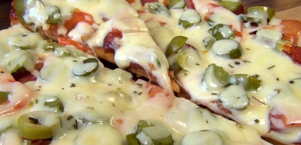 Пицца на сковороде за 10 минут – 5 рецептов выпечка,кулинария,пицца,рецепты