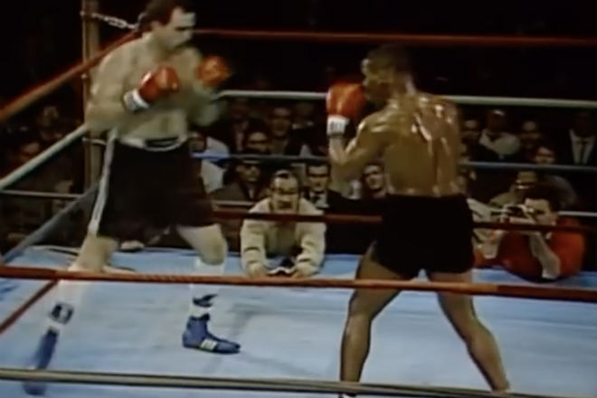 19-летний тигр: один из первый боев Тайсона