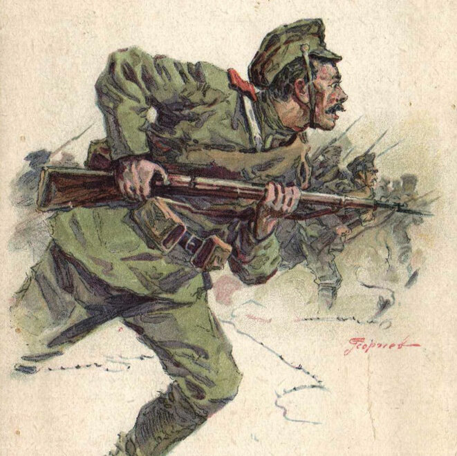 "Здесь свершилось неизвестное в военной истории": рукопашный бой в Августовских лесах. 1914 год история