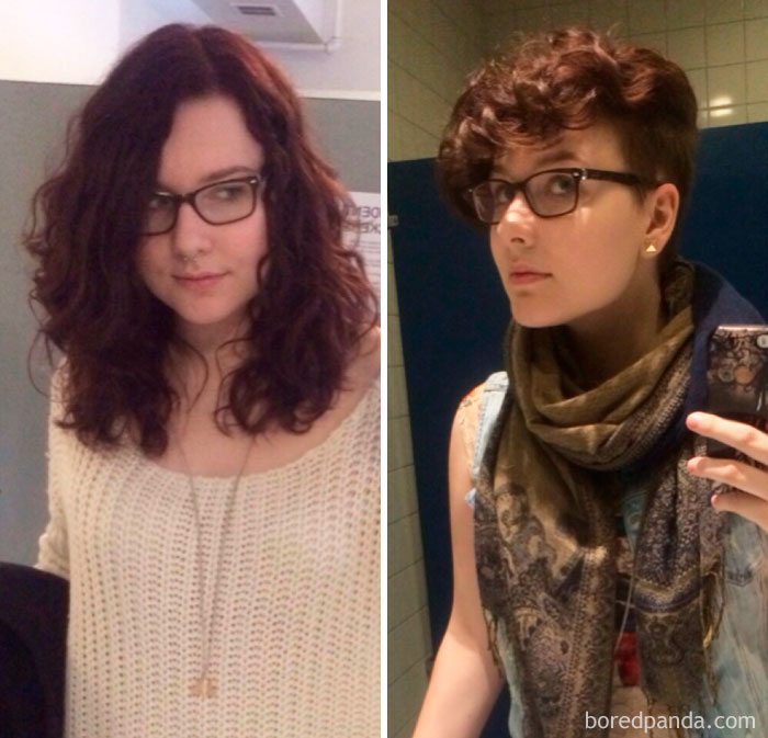 Chopped It All Off This Morning