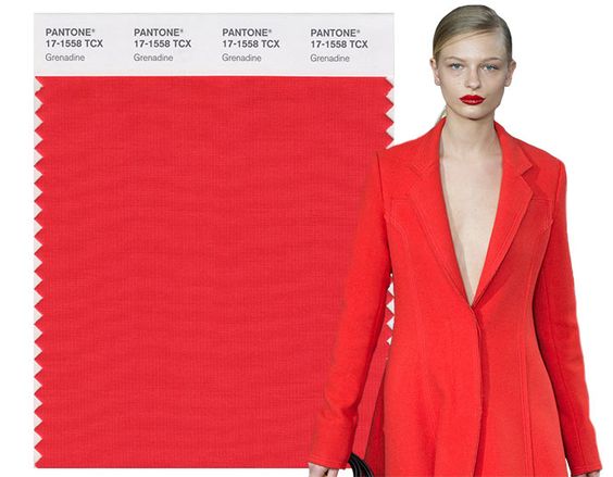 2017 Pantone fall color trend grenadine