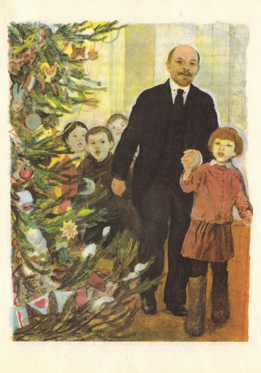 Бонч Бруевич Ленин на елке