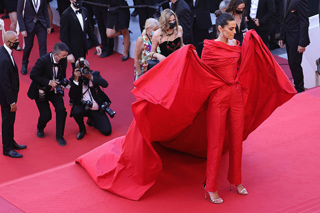 Канны-2021: Шэрон Стоун, Луи Гаррель, Поппи Делевинь и другие на премьере фильма "История моей жены" Красная дорожка