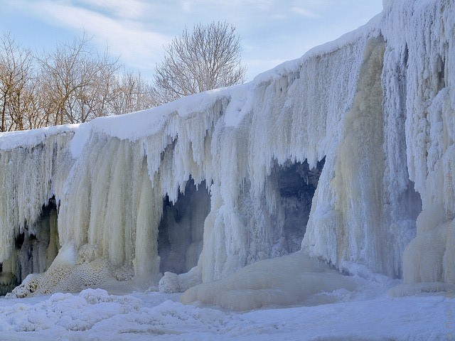 Водопад Ягала, фото водопада в Эстонии авиатур