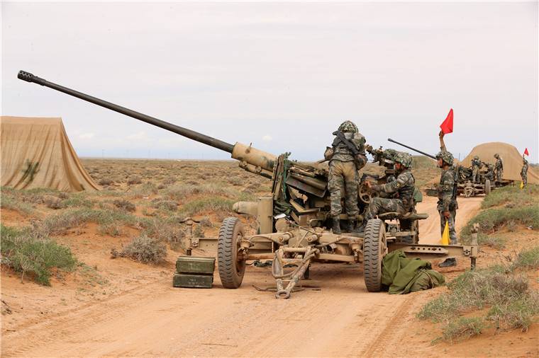 Китайская зенитная артиллерия эпохи холодной войны оружие