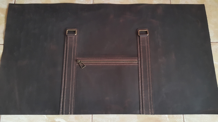 Дорожная сумка из кожи своими руками