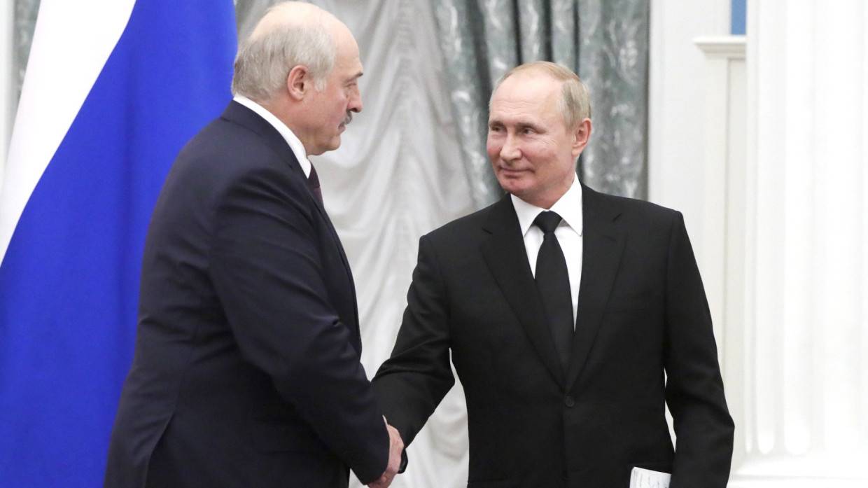 Лукашенко провел телефонные переговоры с Путиным