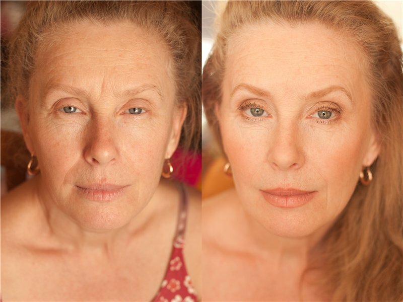 63 года сильно. Возрастной макияж. Антивозрастной макияж. Макияж для женщины в возрасте. Макияж бровей для пожилых.