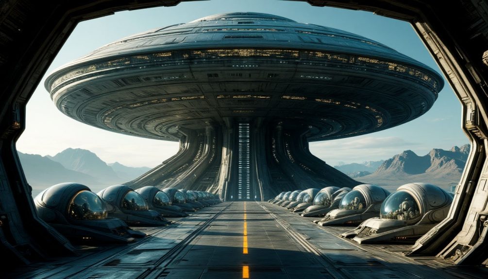    Есть версия, что вторжение инопланетян будет фальсифицировано ради формирования мирового правительства.