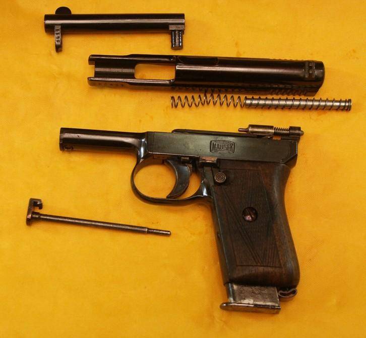 «Маузер» образца 1910 года оружие