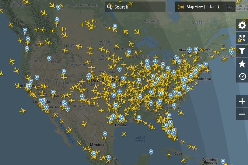Проверял, это далеко не все транспортные самолеты