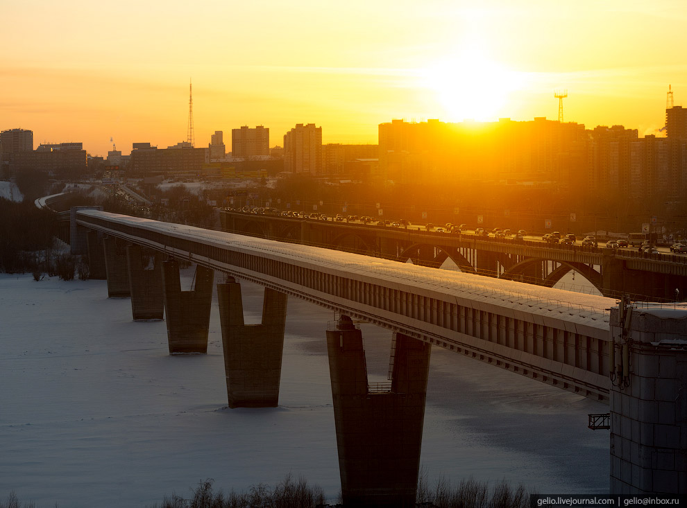 Новосибирский метромост