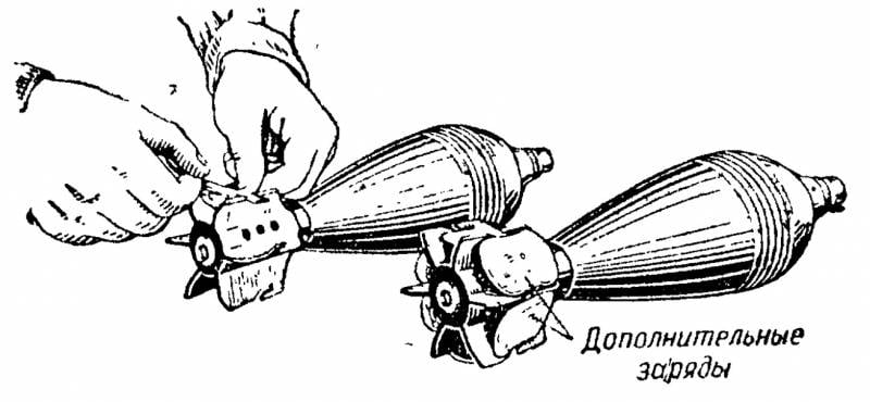 Переменные метательные заряды для минометных выстрелов оружие