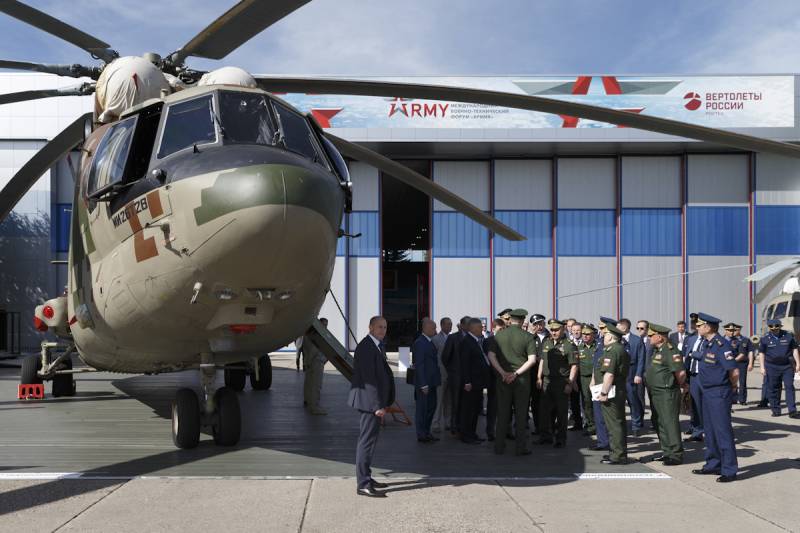 Вертолет Ми-26Т2В дошел до серии и боевого применения ввс