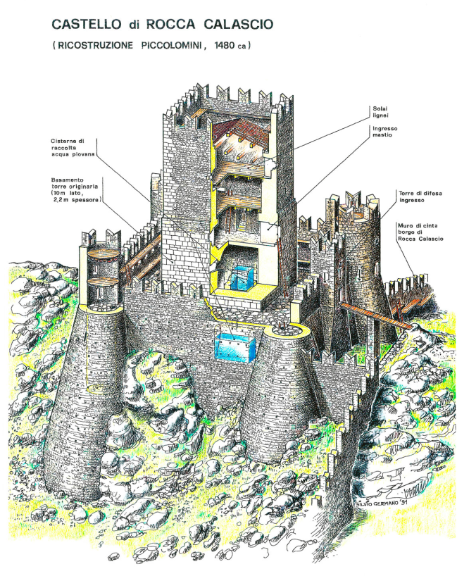 Ещё один замок на скале: Рокка-Каласио Ещё один замок на скале: Рокка-Каласио история
