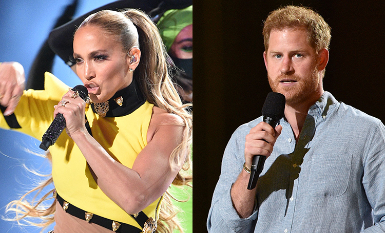 Дженнифер Лопес с мамой, принц Гарри без Меган Маркл и другие звезды на концерте Vax Live в Лос-Анджелесе