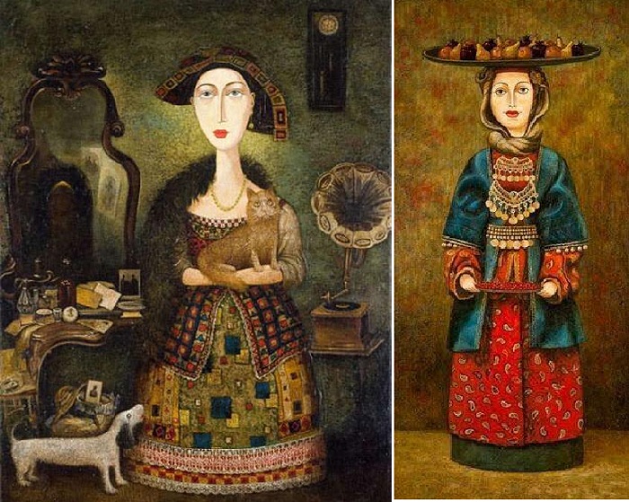 Картины современных грузинских художников: Переплетение национальных и европейских традиций Живопись