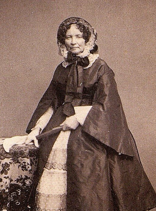 Графиня Екатерина Рибопьер в возрасте 70 лет, 1858 год