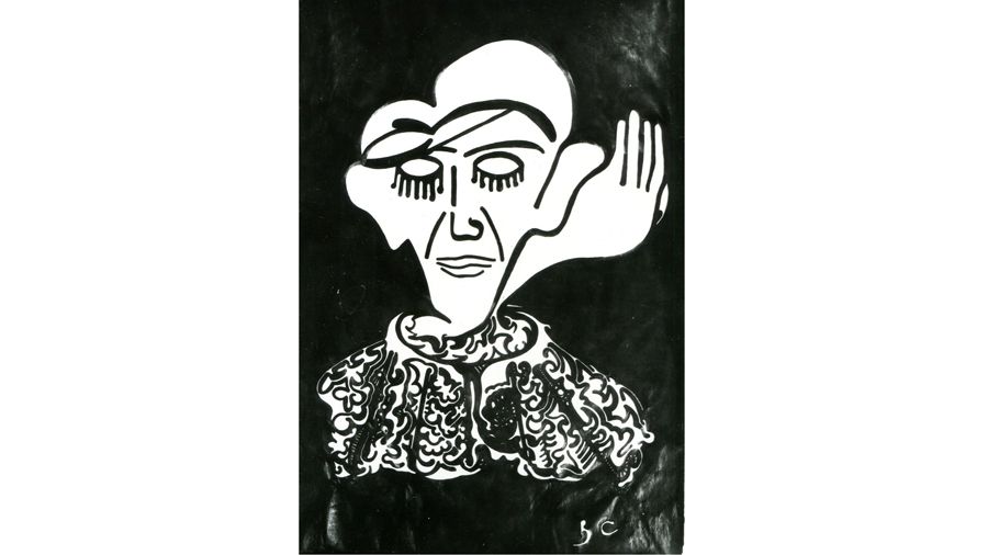 Автопортрет Виктора Сосноры