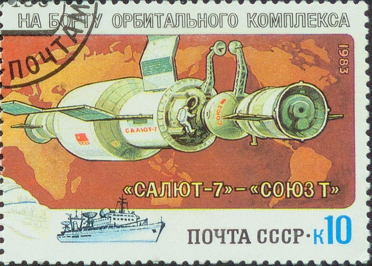 Не как в кино: подлинная история спасения космической станции «Салют-7» «Салют-7», космос, станция