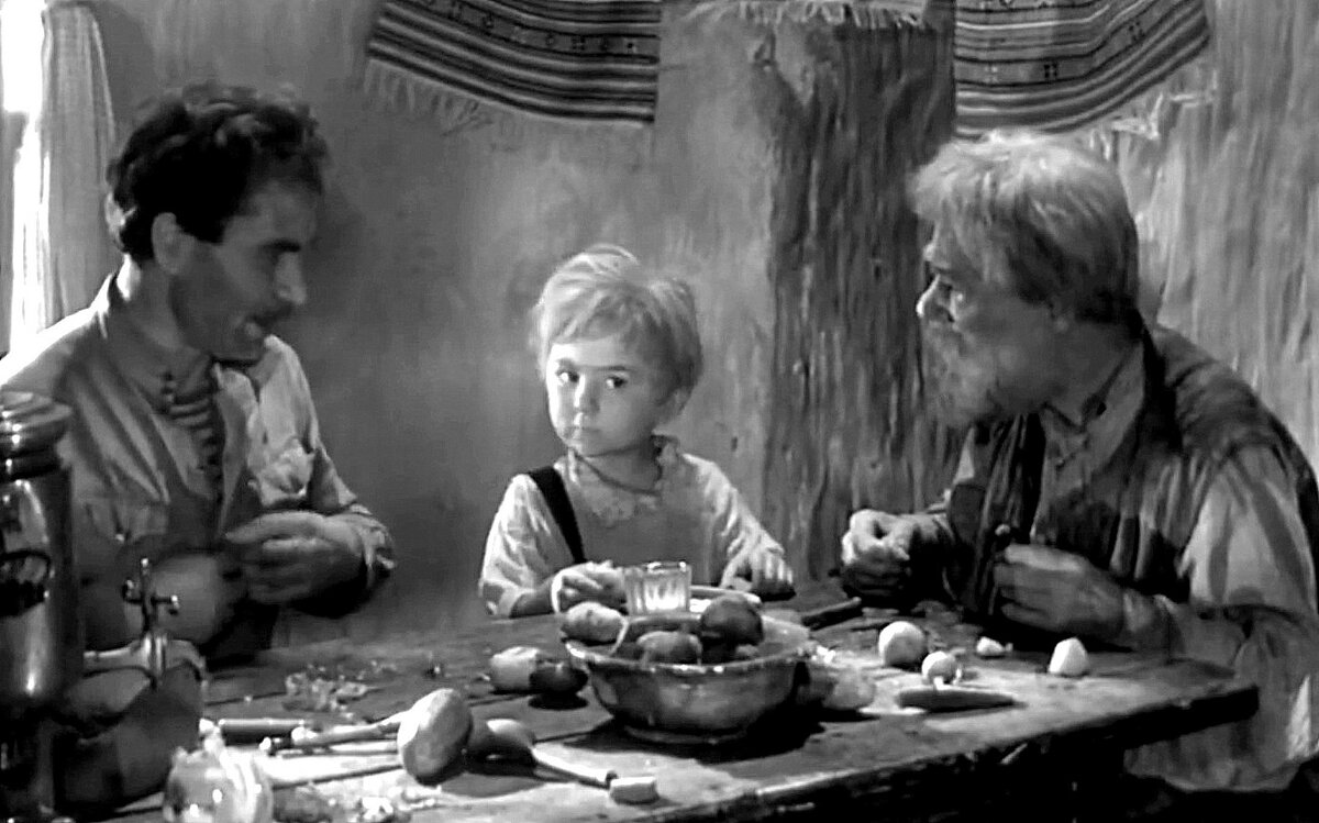 Кадр из фильма "Нахалёнок", 1961 год, Мосфильм, режиссёр  Е.Карелов 