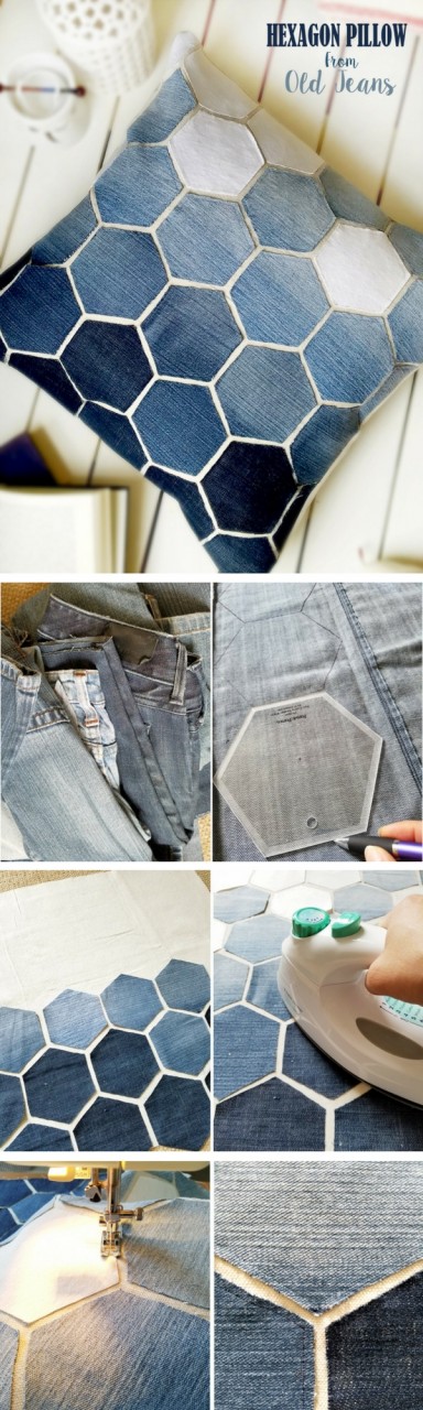 Удивительные способы использования старых джинсов для домашнего декора новая жизнь старых вещей