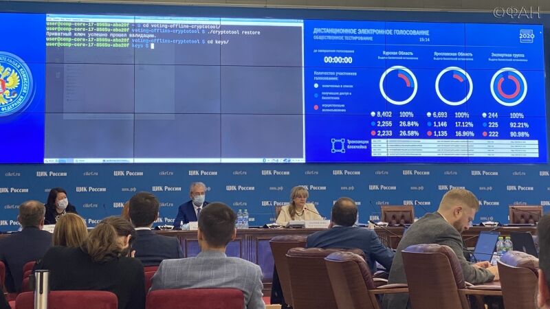 В РФ подвели итоги общественного тестирования электронного голосования